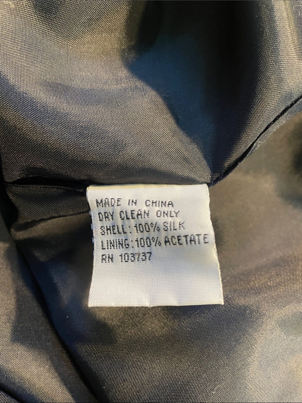 Talbots Silk Black Sleeveless Embellished Maxi Dress - Picture 7 of 7